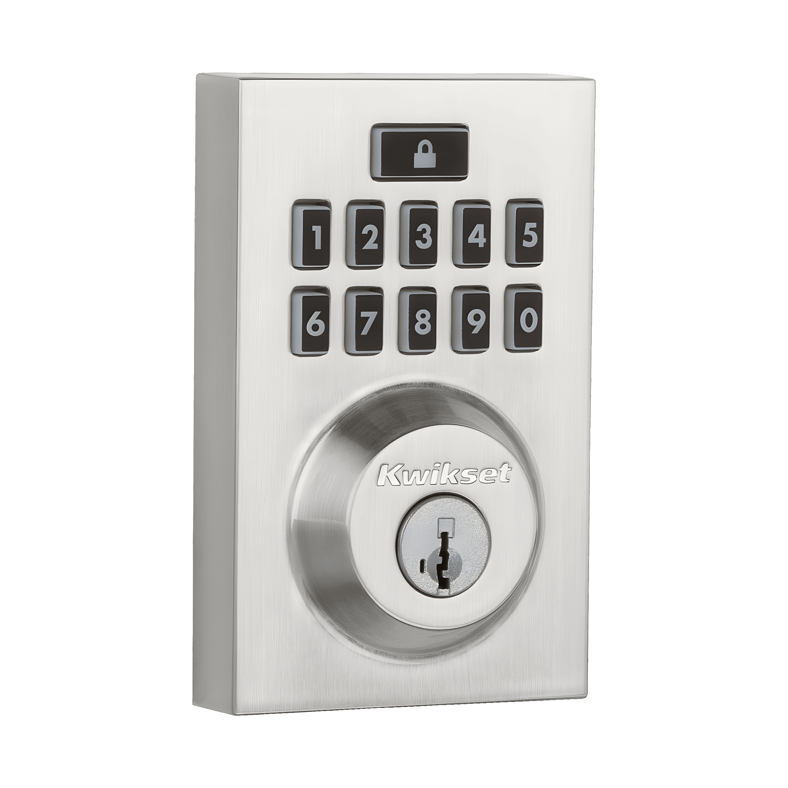 Kwikset 914 SmartCode Contemporary Electronic Deadbolt with Zigbee Technology, view 1