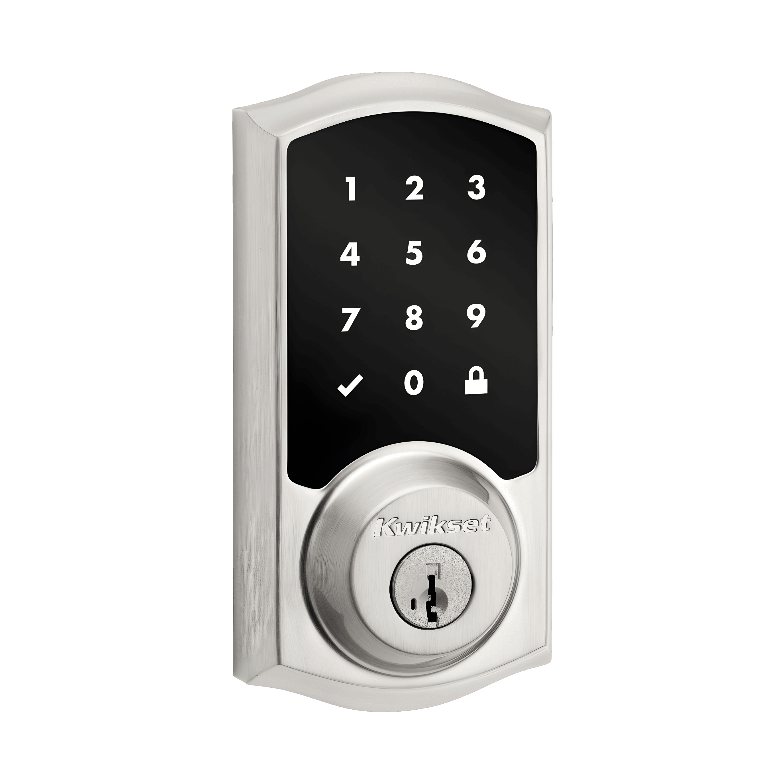 Kwikset 918 HomeConnect Traditional Electronic Deadbolt with Z-Wave Technology, view 1