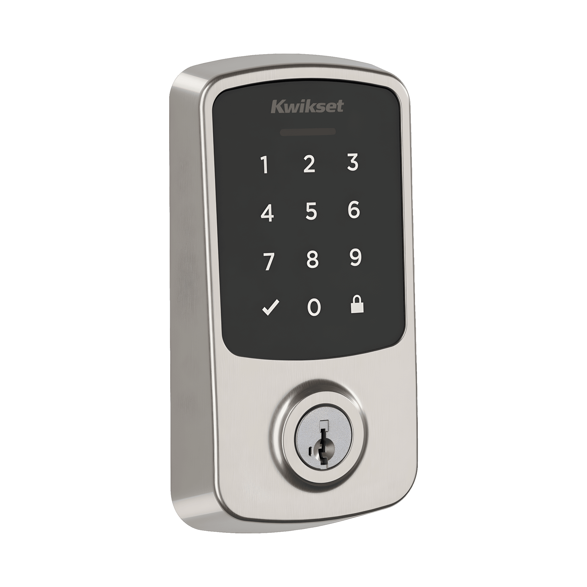 Kwikset Aura Reach Matter and Bluetooth Enabled Smart Lock, view 1