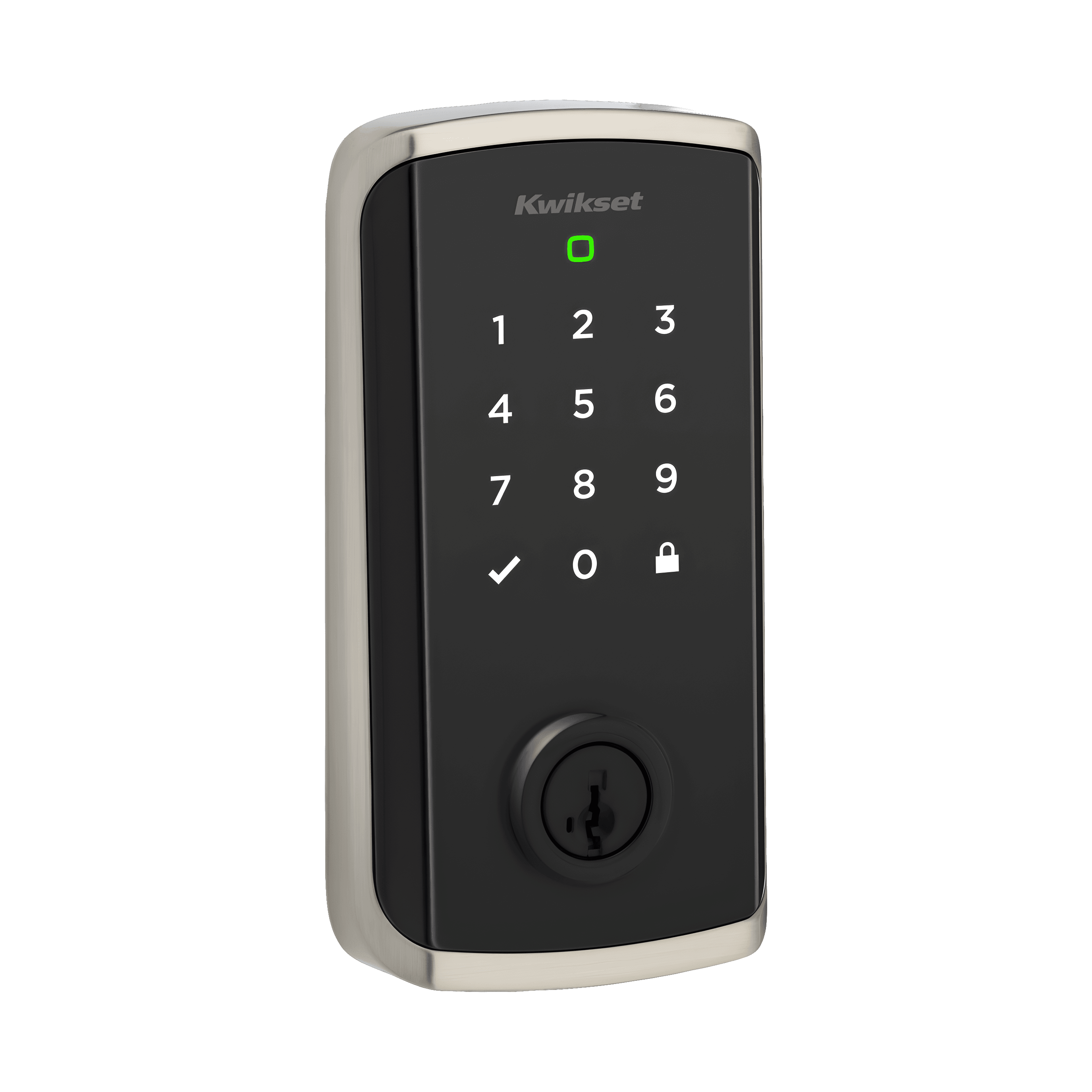 Kwikset Halo Select Touchscreen Wi-Fi and Matter Enabled Smart Lock, view 1