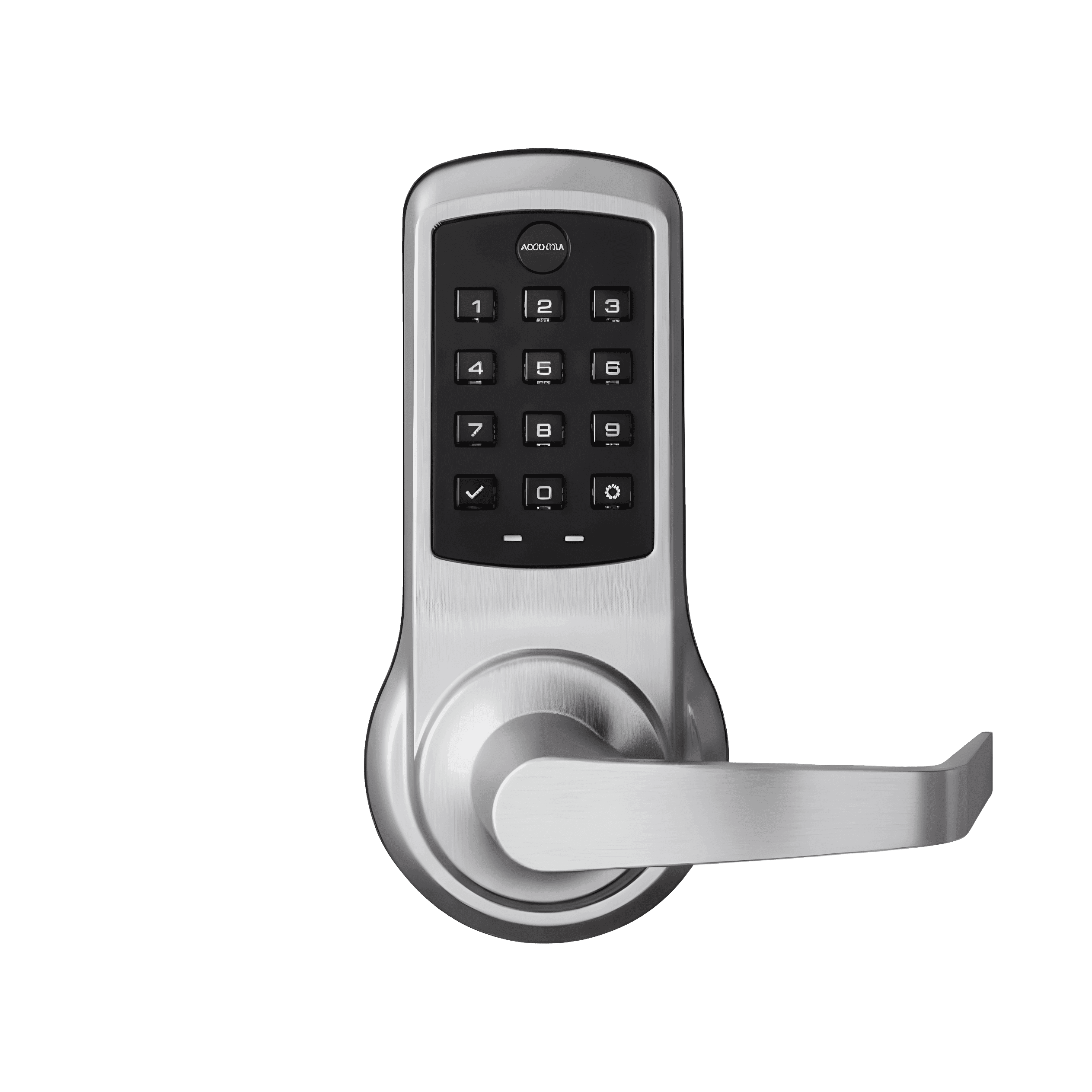 Assa Abloy nexTouch 2nd Generation Cylindrical Pushbutton Keypad Lock with Z-Wave Plus, view 1