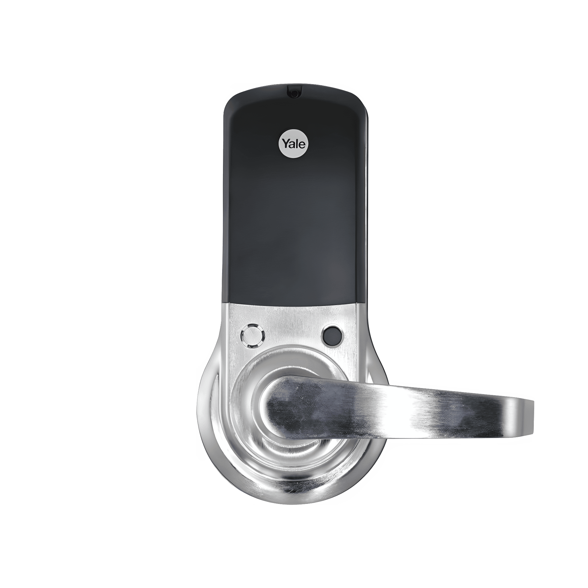 Assa Abloy nexTouch 2nd Generation Cylindrical Pushbutton Keypad Lock with Z-Wave Plus and physical key, view 1