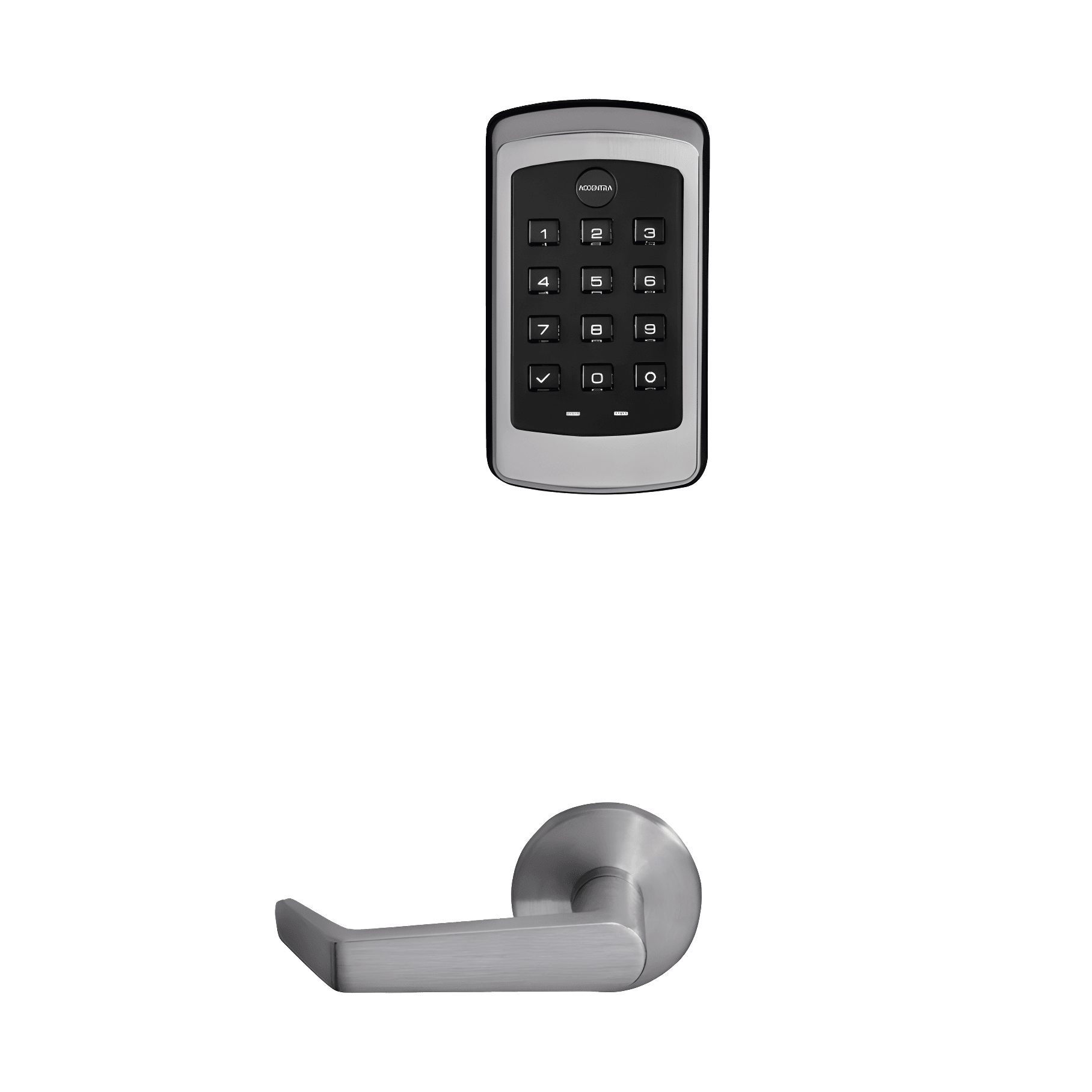 Assa Abloy nexTouch Sectional Mortise Pushbutton Keypad Lock with Accentra Data-on-Card, view 1