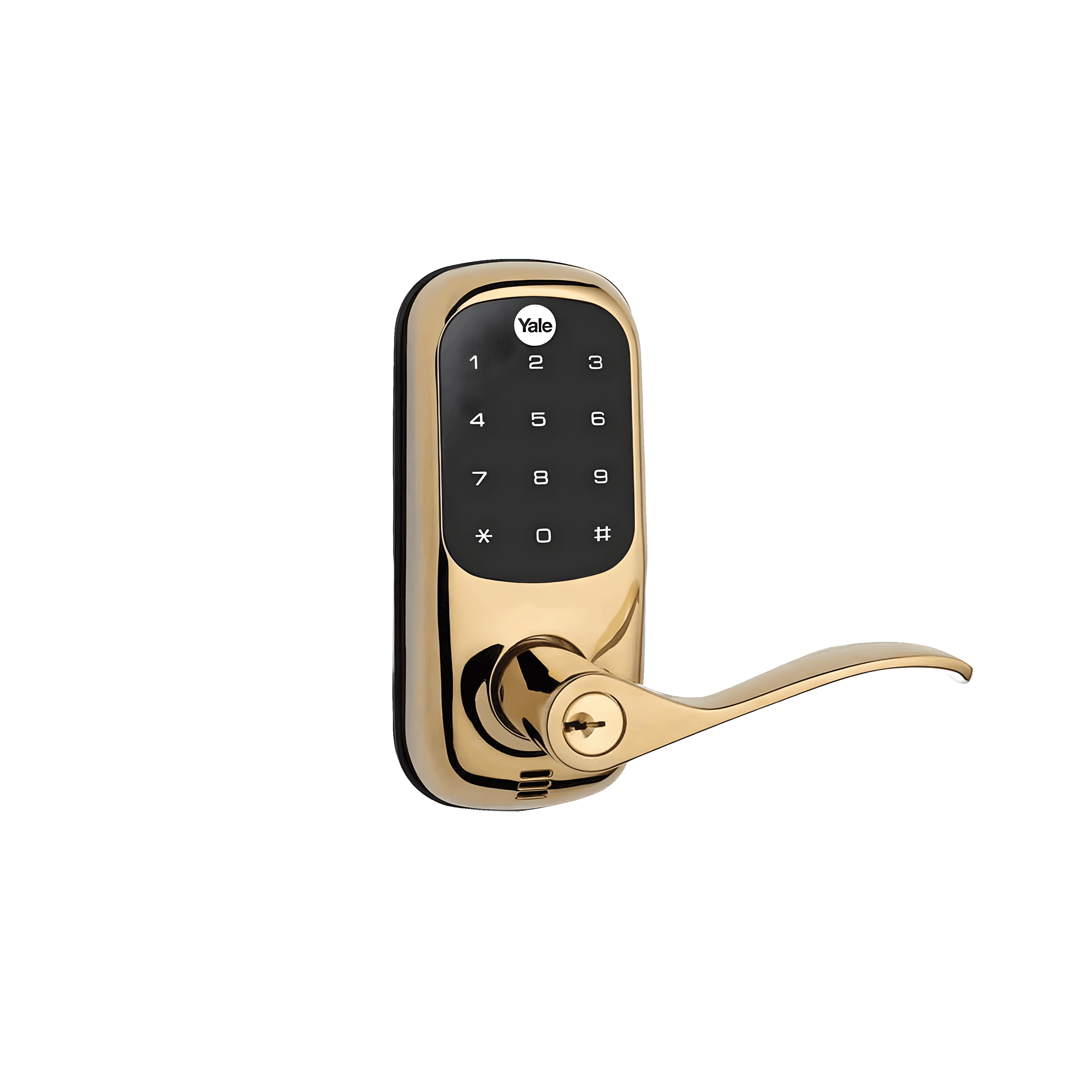 Yale Real Living ZigBee Touchscreen Lever Lock (YRL220-HA), view 1