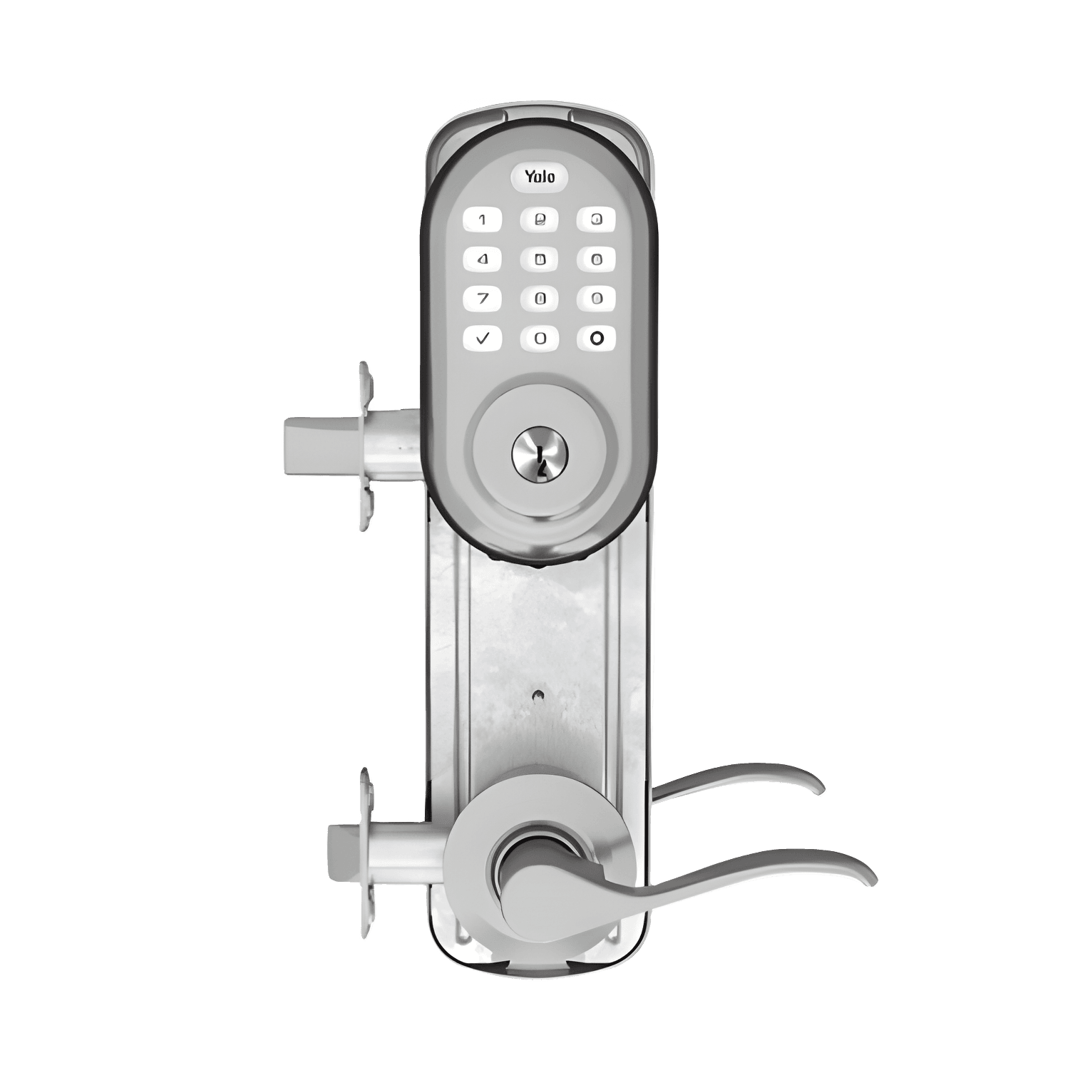 Yale Yale Assure Lock Interconnected Pushbutton Keypad Deadbolt with Z-Wave Plus (YRC216-ZW2), view 1