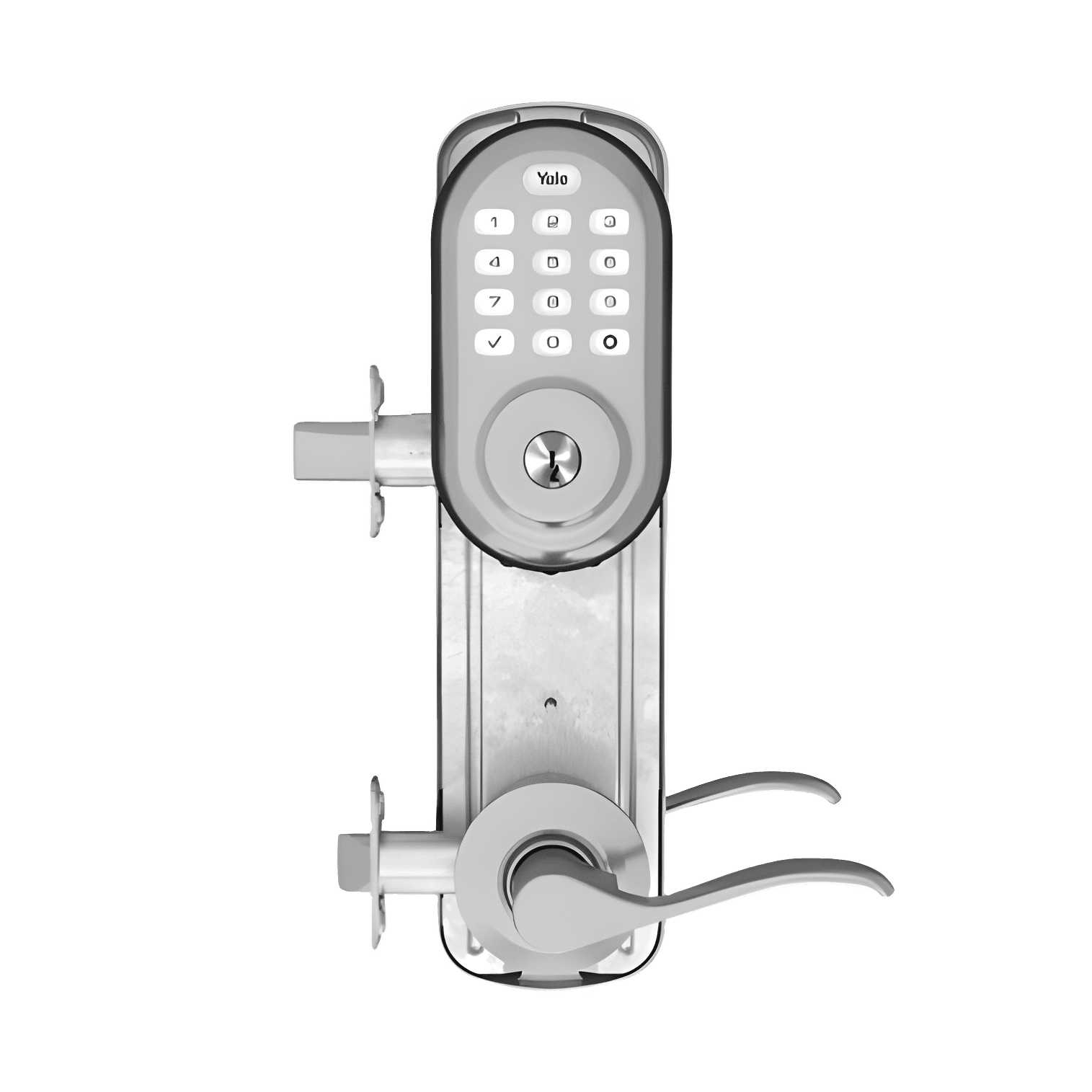 Yale Yale Assure Lock Interconnected Pushbutton Keypad Deadbolt with Z-Wave Plus v2 (YRC216-ZW3), view 1