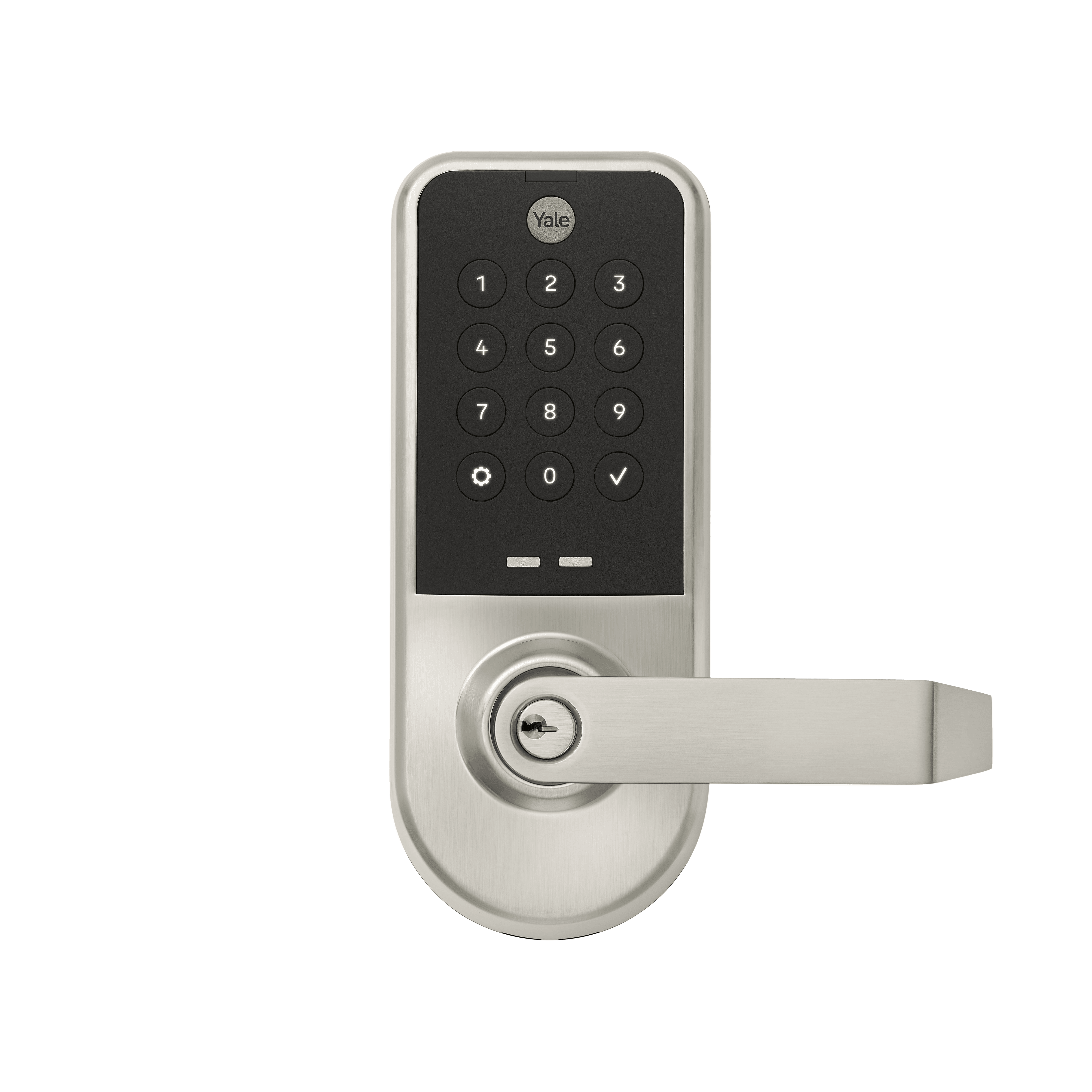 Yale Yale Pro 2 Cylindrical Pushbutton Keypad Lock with Z-Wave (YMB614-ZW4), view 1