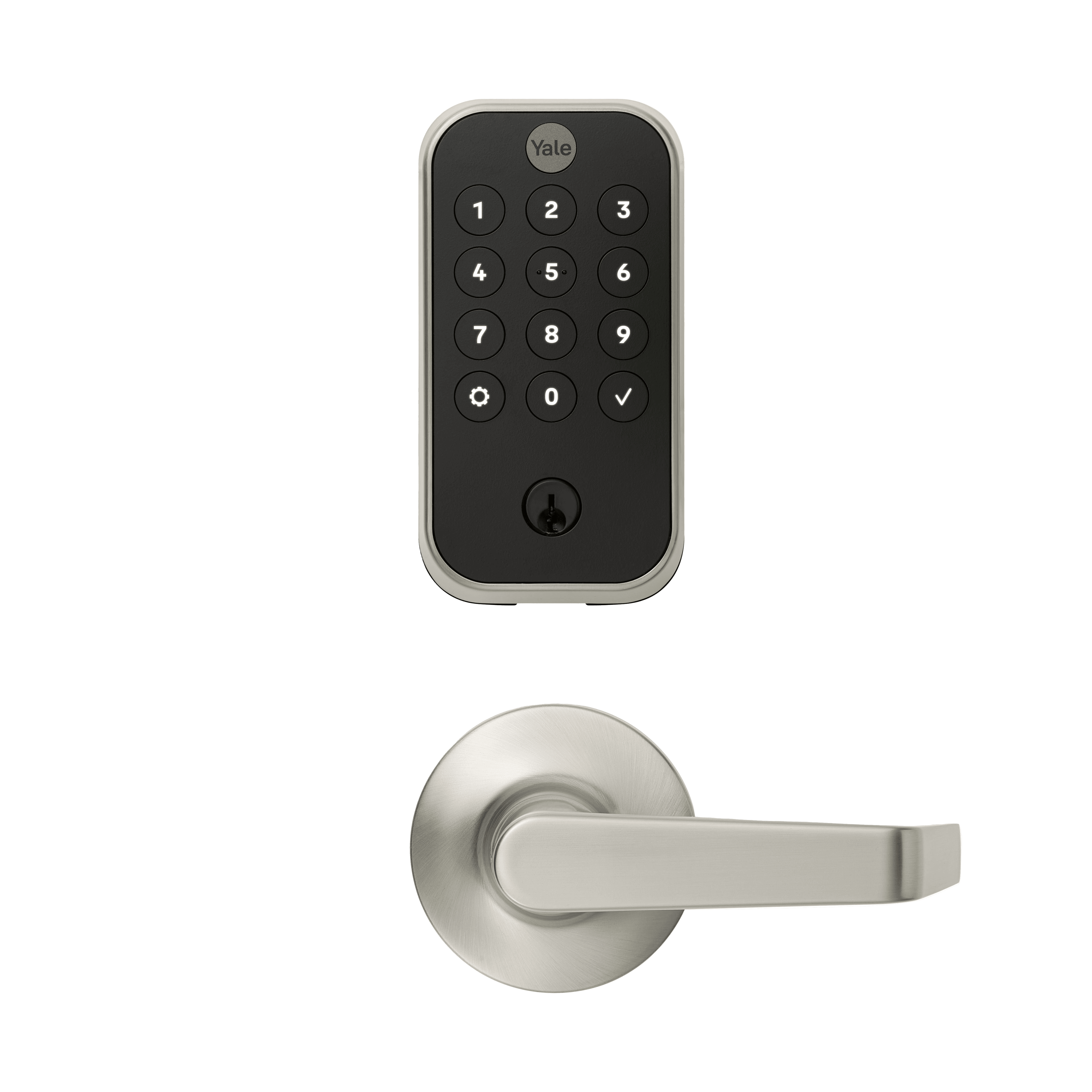 Yale Yale Pro 2 Interconnected Pushbutton Keypad Lock with Z-Wave (YMC614-ZW4), view 1