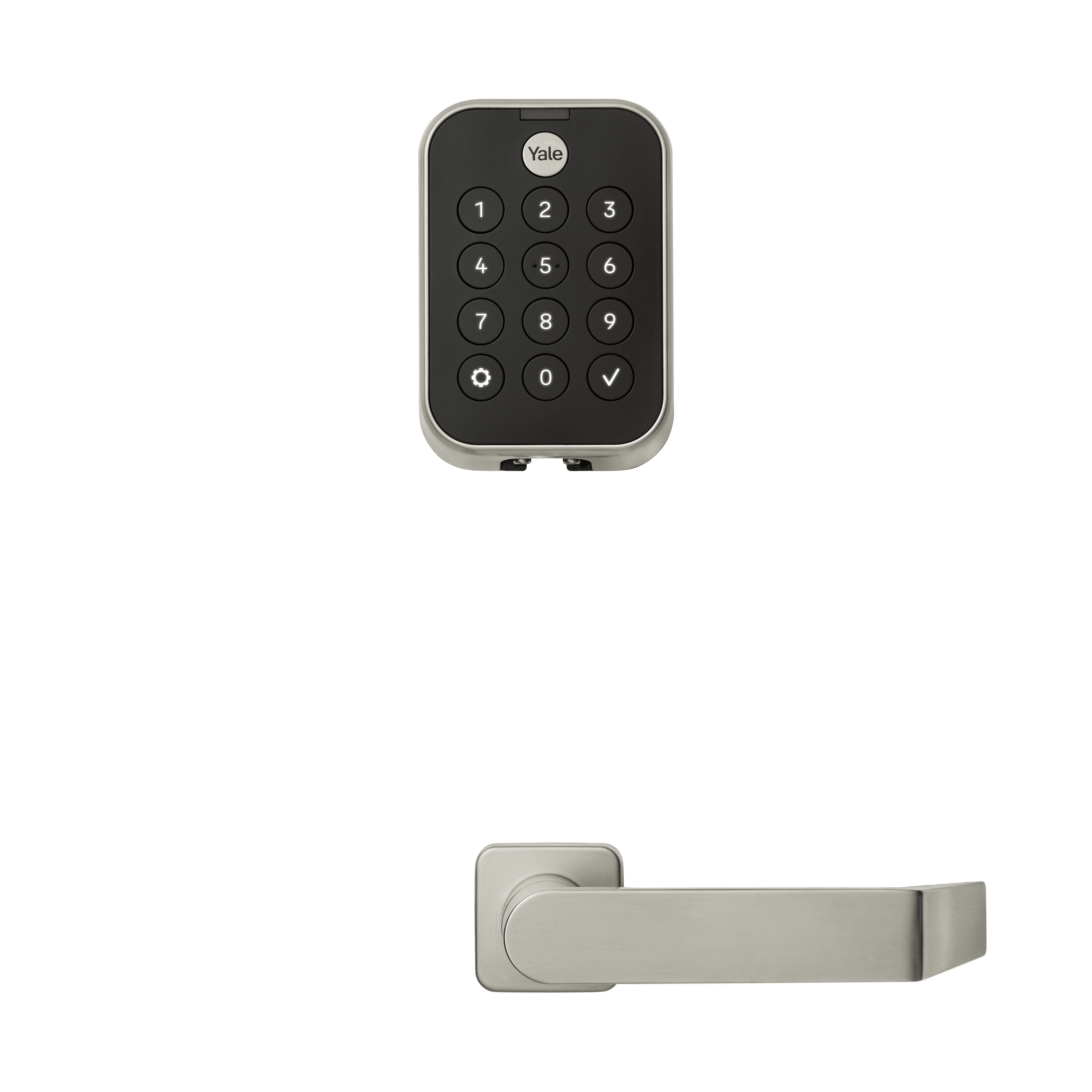 Yale Yale Pro 2 Mortise Key-Free Pushbutton Keypad Lock with Z-Wave (YMM634-ZW4), view 1