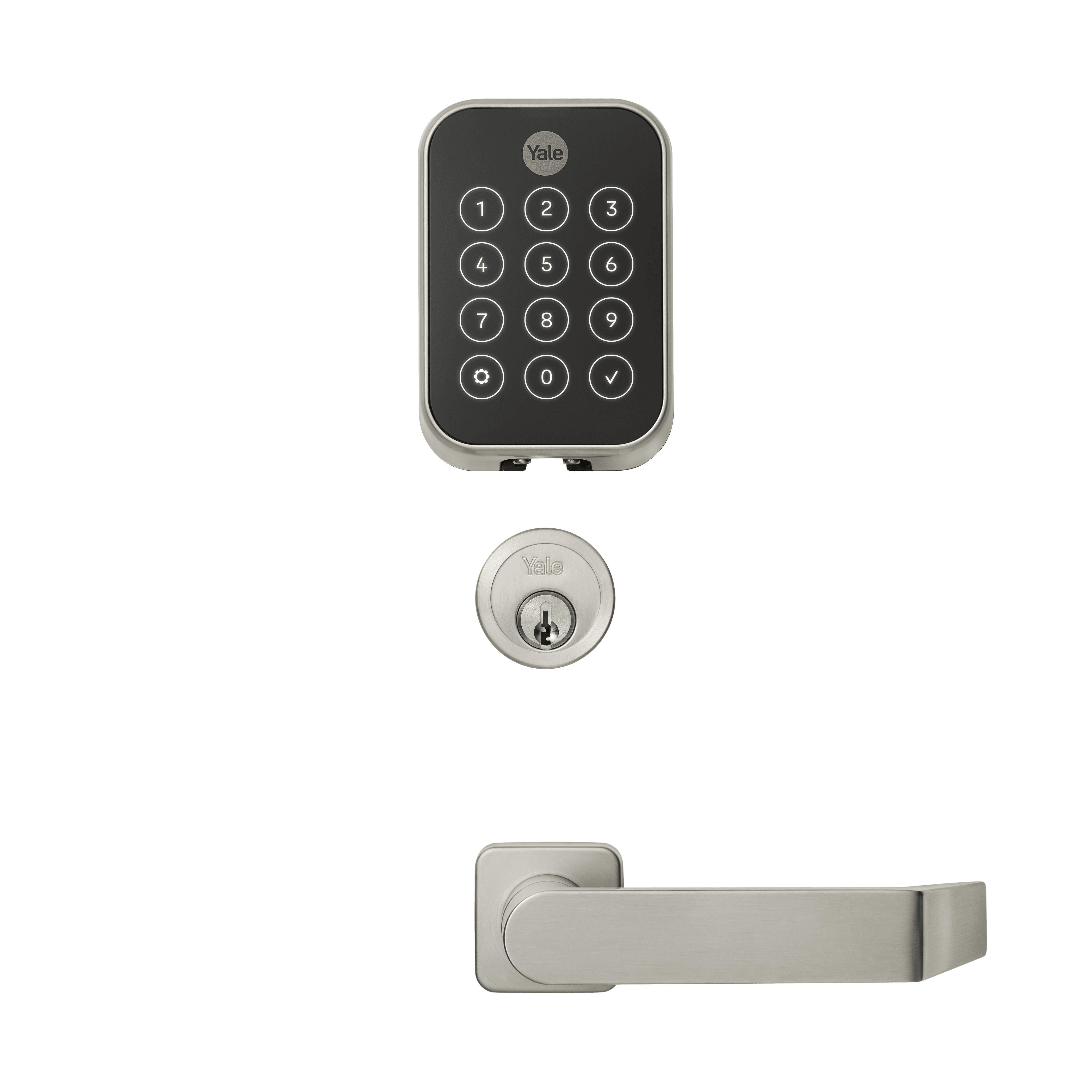 Yale Yale Pro 2 Mortise Touchscreen Keypad Lock with Z-Wave (YMM624-ZW4), view 1