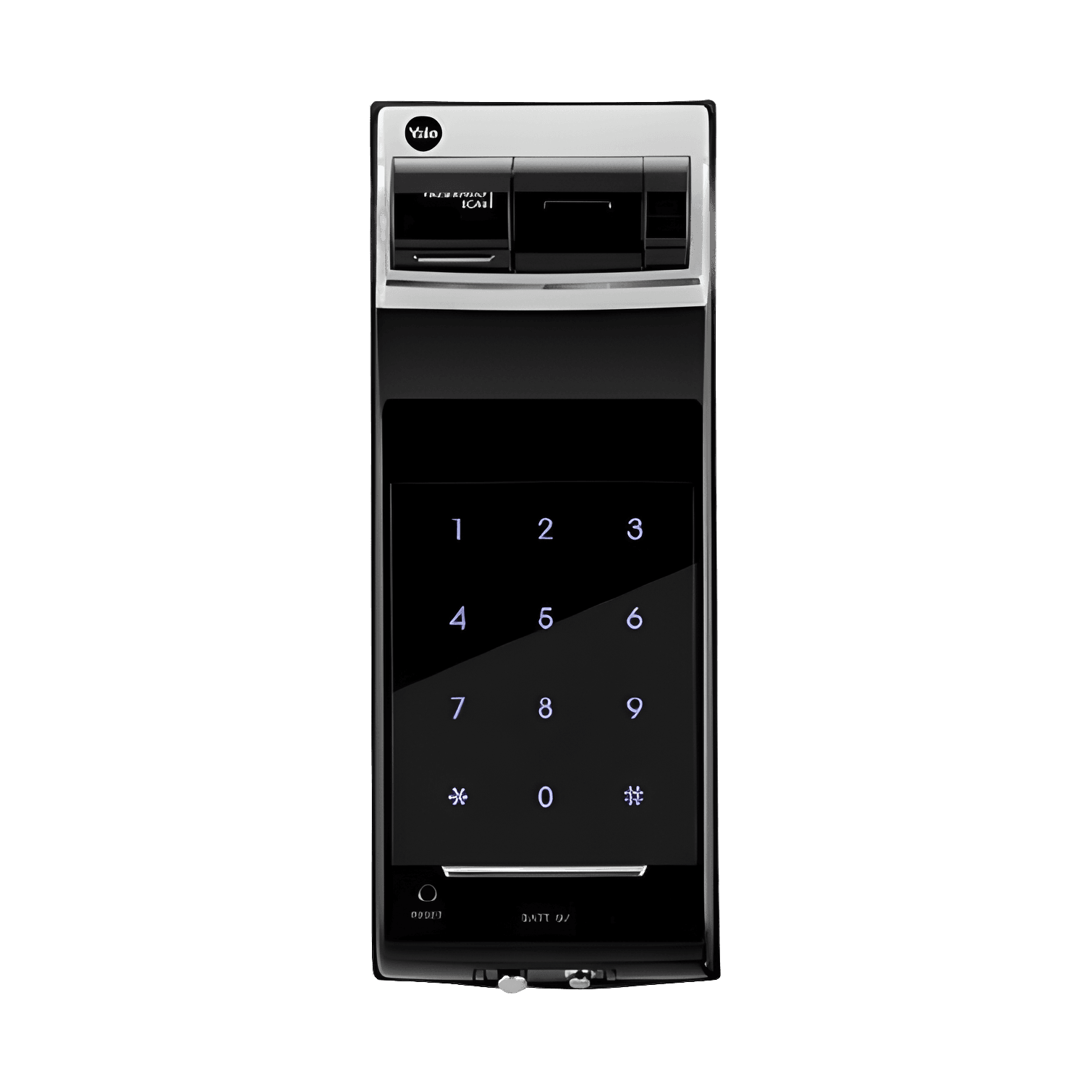 Yale Biometric Rim Lock with Optional Bluetooth (YDR4110+), view 1