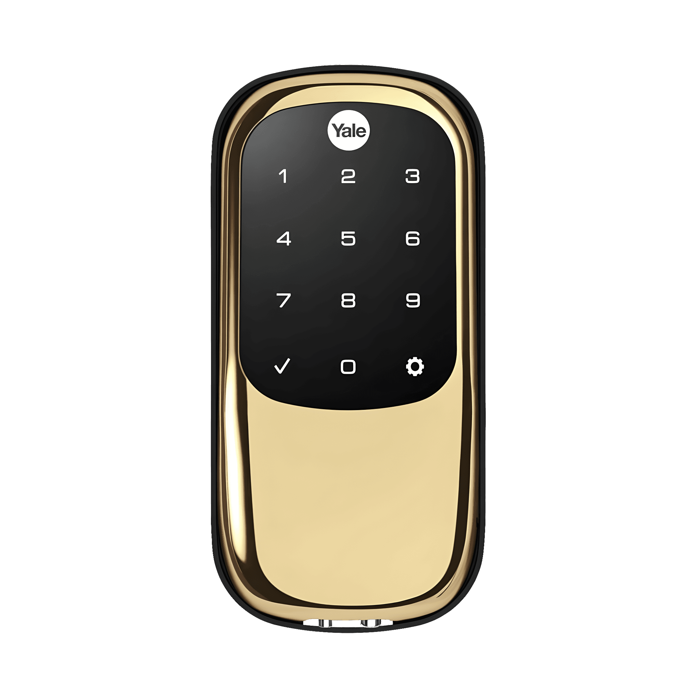 Yale Real Living Key-Free Touchscreen Deadbolt, Z-Wave (YRD240-ZW), view 1